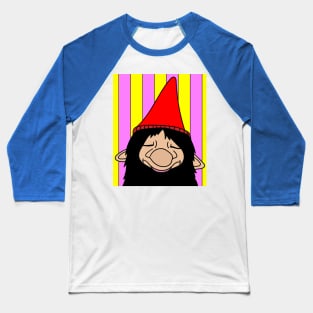 Funny Dwarf Garden Gnome Baseball T-Shirt